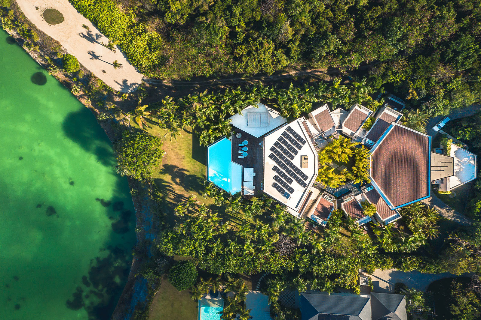 Vista aérea Punta Cana